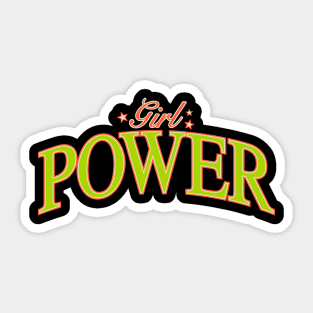 Girl Power Sticker